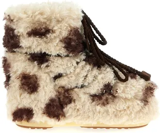 Moon Boot Icon Low Curly Light Stivali E Stivaletti Multicolor-Donna