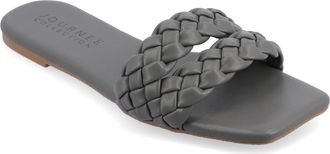 Journee Collection Tru Comfort Sawyerr Sandal in Grey at Nordstrom Rack, Size 8.5