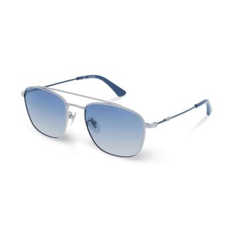 Police Mens Gray Metal Sunglasses - Grey - One Size
