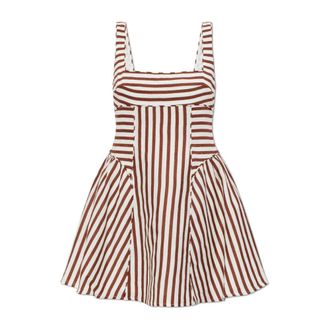 Cult Gaia Short Dresses, female, Brown, Size: 3XS Banks Dress