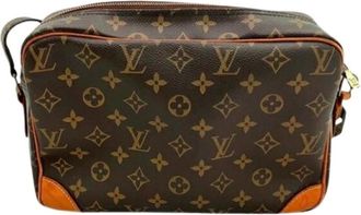 Louis Vuitton Pre-owned Cross Body Bags, female, Brown, Size: ONE SIZE Pre-owned Canvas louis-vuitton-bags