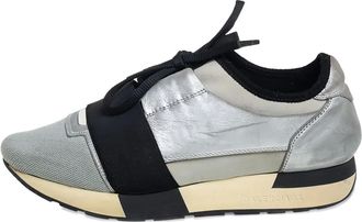 Balenciaga Sneakers Race Runner - Effetto metallizzato