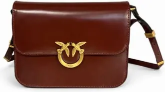 Pinko Pinko, Tassen, Dames, Bruin, ONE Size, Boxy Bag Big