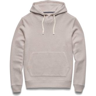 Surfside Supply Co. Justin Cashmist Fleece Hoodie in Taupe Grey Heather at Nordstrom, Size Xx-Large