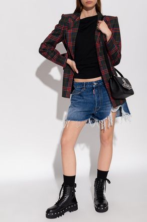 Vivienne Westwood Asymmetric Top, Womens, Black