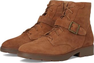 Vionic Catina J6452L3200 Boots Womens Tan Suede Round Toe Ankle ZOGG3715