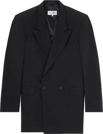 Maison Margiela Cappotto doppiopetto - Nero