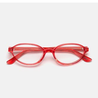 Retro Superfuture Numero 04 Light Red Eyeglasses