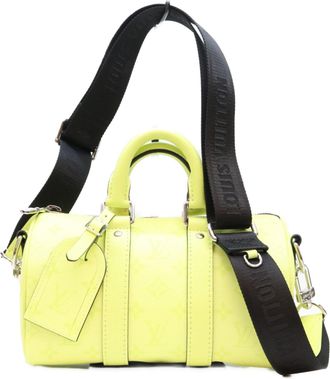 Louis Vuitton Yellow Taigarama Shoulder Bag (Pre-Owned)