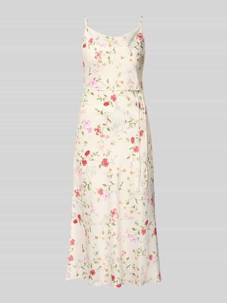 Vero Moda Cocktailkleid mit Spaghettitr&auml;gern Modell THEA in Pink, Gr&ouml;&szlig;e 34