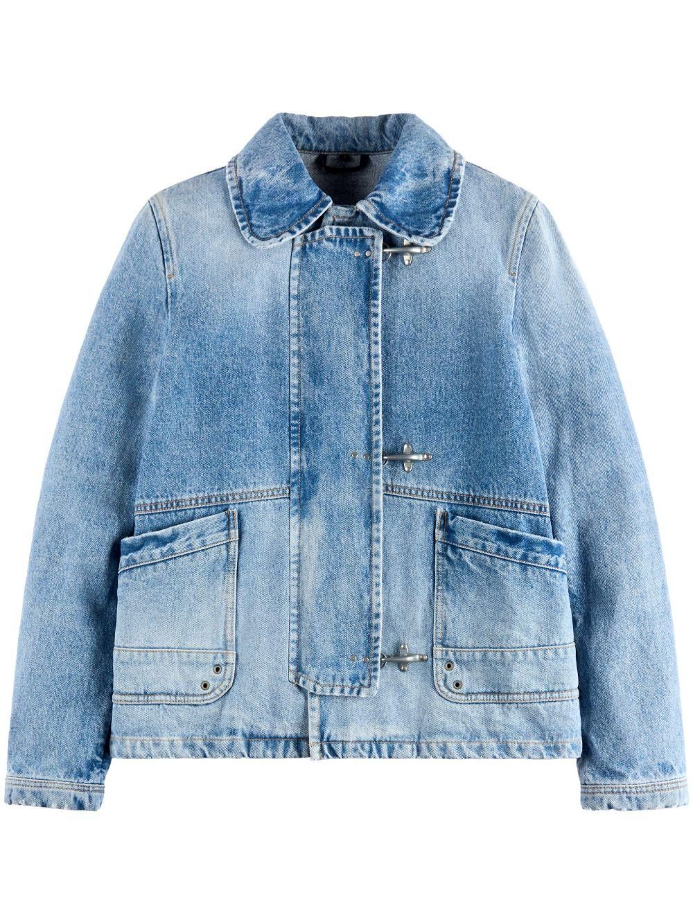 ダウンジャケット・コート FAY 3GANCI DENIM JACKET Fay 3 Ganci Denim Jacket from $651.00 - on Stylight