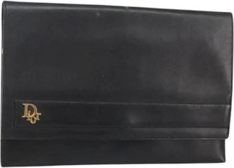 Dior Pre-owned Clutches, female, Black, Size: ONE SIZE Pre-owned Clutch Bag