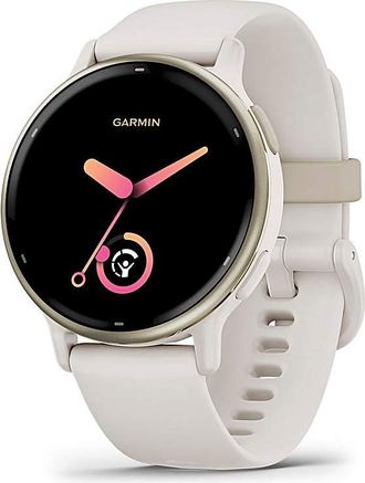 Garmin Venu 3S Ivory and Soft Gold