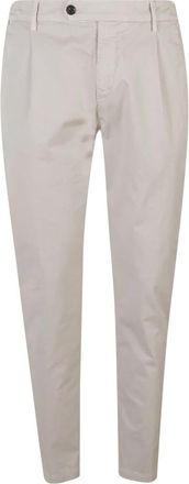Eleventy Gekreukte Broek - Heren - Chinos - Beige - W31 - Katoen - Broeken