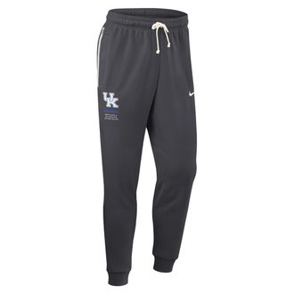 Nike Kentucky Sideline Standard Issue Nike Mens Dri-FIT College Taper Pants in Grey | 03B006FNKY-WL2
