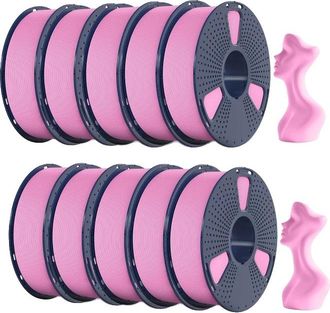 OEM Filamento 3d, Textura Mate, Impresi&oacute;n De Alta Velocidad, Hsmpetg Rosa