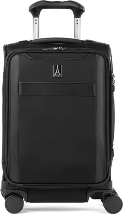 Travelpro Versapack + Lightweight Softside Expandable 20 Compact Carry On Spinner Luggage in Black at Nordstrom
