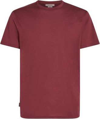 Icebreaker Merino 150 Tech Lite III S/S Tee Merinoshirt f&uuml;r Herren | rot