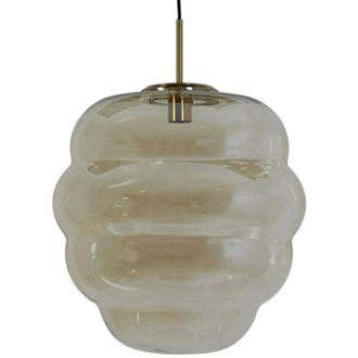 Light & Living L&aacute;mpara Colgante - Misty - Dorado - Vidrio - &Oslash; - Light&living