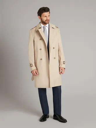 Oliver Brown Trench Coat - Camel
