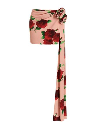 Magda Butrym Floral printed miniskirt