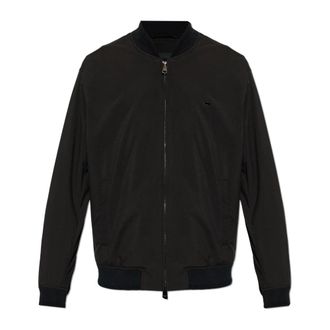 Paul & Shark Logo Jacket - Heren - Bomber jackets - Zwart - M - Katoen - Jassen