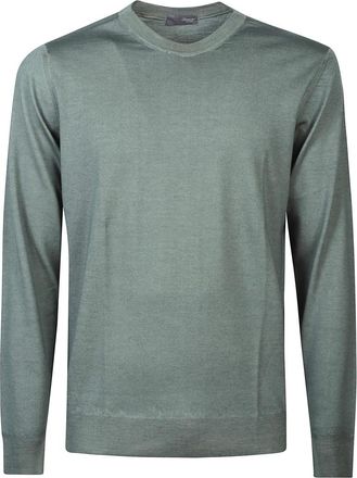 Drumohr Green Wool Sweater