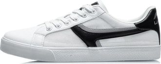 Li-Ning Vintage Skate Shoes White Black AGCR395-1
