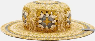 Loewe Paulas Ibiza crochet raffia bucket hat