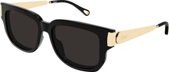 Chlo&eacute; CH0351S 001 Womens Sunglasses Black Size 54