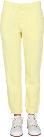 Helmut Lang Yellow Cotton Solid Activewear