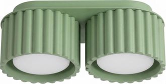 Sollux Lighting Plafone salvia aluminio alt. 8 cm