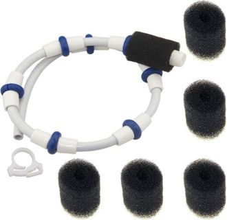 OEM Tentacule Piscine - 110 Cm - Compatible Robots Nettoyeurs Zodiac Polaris 180 280 380 480 Vac Sweep 280 380 - Kit Complet Avec Collier Queue Et 5 Bross