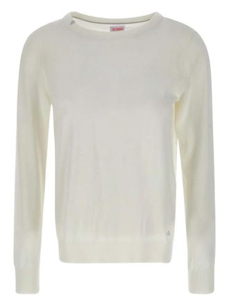 Sun 68 cotton sweater - White