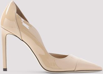 Jimmy Choo London Brigitte 100 lakleren pumps