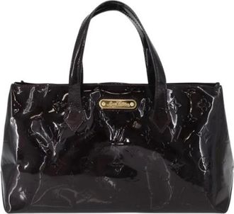 Louis Vuitton Pre-owned Handbags, female, Purple, Size: ONE SIZE Pre-owned Vintage Canvas Handbag
