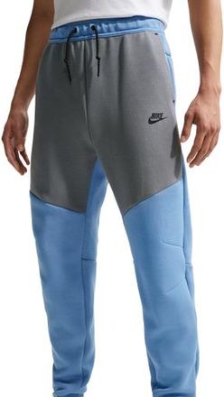 Nike Mens Tech Fleece Joggers - Work Blue/Black/Cool Grey Size 3XL