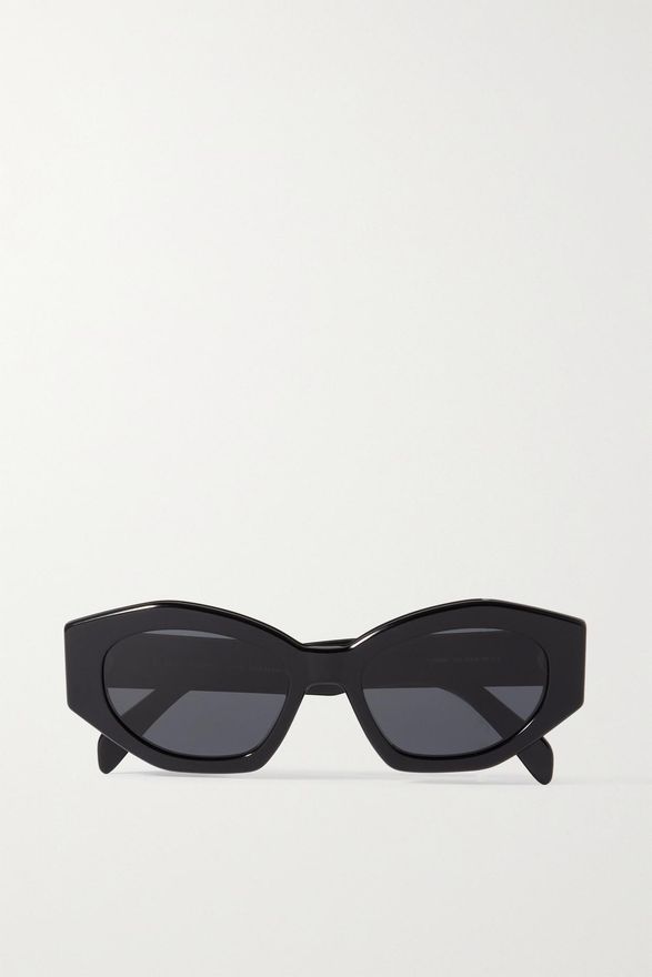 Celine Triomphe Cat eye Acetate Sunglasses Black from 400.00 on Stylight