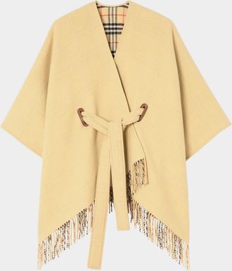 Burberry Tay Wool Cape