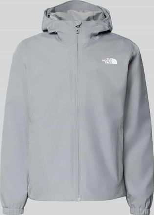The North Face Jacke mit Kapuze in Hellgrau, Gr&ouml;&szlig;e XXL