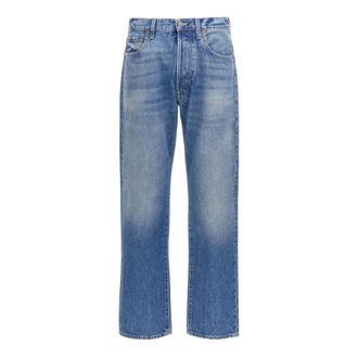 Valentino Garavani Straight Fit Jeans, male, Blue, W34, Jeans