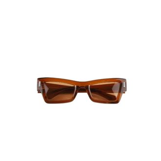 Ferragamo Pre-owned Accessories, female, Brown, Size: ONE SIZE Pre-owned Plastic Sunglasses