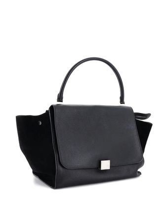 Celine Trapeze Bag Leather Medium satchel - Nero