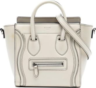 Celine Pre-owned Celine Nano Leather Luggage Tote G5MJ3KBATB8SQ9ON