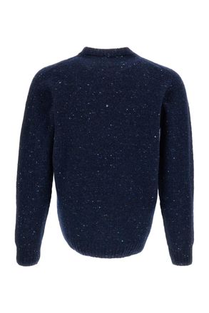 Drumohr Flecked Tweed Effect Crewneck Sweater