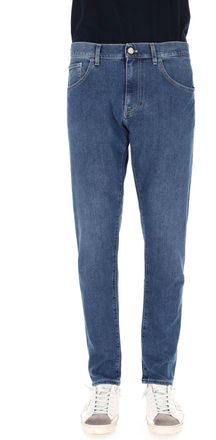 Pantaloni Torino Breakbeat Soft Cotton-Silk Denim Jeans