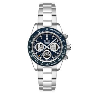 Duxot Accelero Chronograph Quartz Blue Dial Mens Watch DX-2065-DD