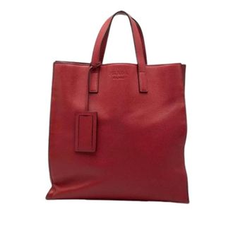 Prada Pre-owned Tote Bags, female, Red, Size: ONE SIZE Pre-owned Vintage Tote Bag