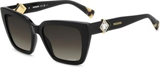Missoni MIS 0253/S Zonnebril - Dames - Accessoires - Zwart - Maat: 54 MM Leer
