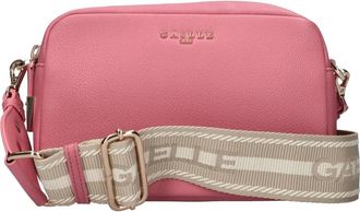 Ga&euml;lle Paris Cameratas - Dames - Schoudertassen - Roze - ONE Size - Leer - Tassen